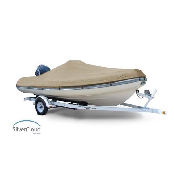 Eevelle Boat Cover INFLATABLE Center Console, Outboard Fits 19ft 6in L up to 100in W Khaki SCINFCC19100B-KHA - main